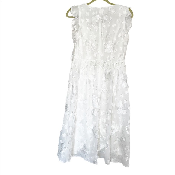 NWT Julia Jordan Romantic Floral Applique Dress - Picture 6 of 7